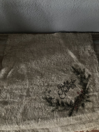 Shabby doek prettige feestdagen