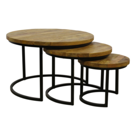 Salontafel set van 3 stuks