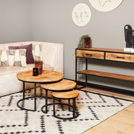 Salontafel set van 3 stuks
