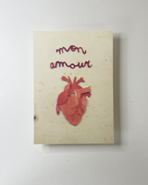 Mon amour - ansichtkaart