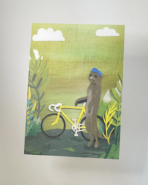 Le cycliste - grote kaart
