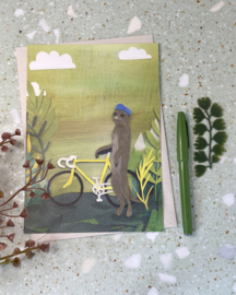 Le cycliste - grote kaart