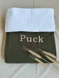Deken wellness fleece & katoen