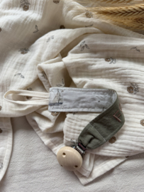 Speenkoord washed cotton & print