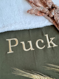 Deken wellness fleece & katoen
