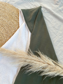 Omslagdoek bamboo teddy & hydrofiel