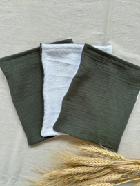 Washandje bamboo & hydrofiel (set van 3)