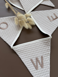 Naamslinger driehoek wafel