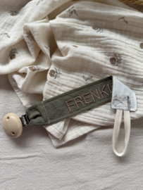 Speenkoord washed cotton & print