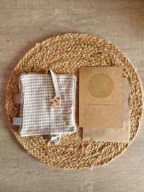 Geboortekaart Cadeauset Warm Brown