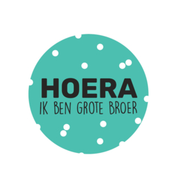 Hoera ik ben grote broer (5 st.)