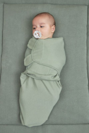 Meyco Swaddle - Forest Green