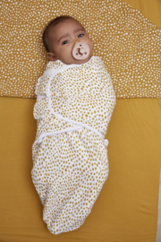 Meyco Swaddle Cheetah - Honey Gold 4-6 maanden