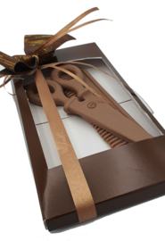 Chocolade schaar en kam