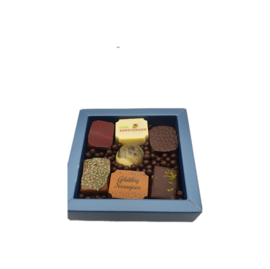 Geschenkdoos 165gr gemengd- gelukkig nieuwjaar