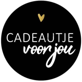 Sticker cadeautje voor jou