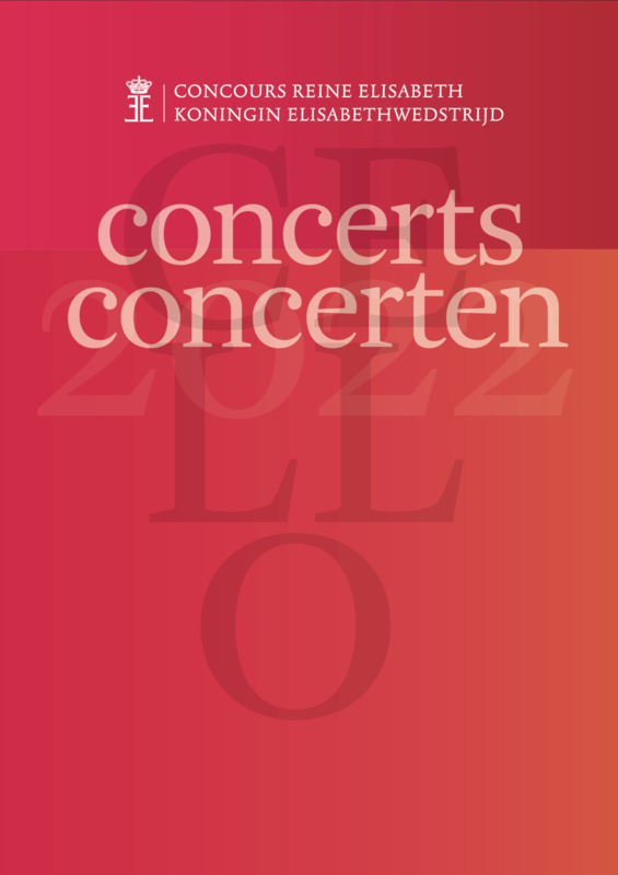 Programme Concerts - Violoncelle 2022