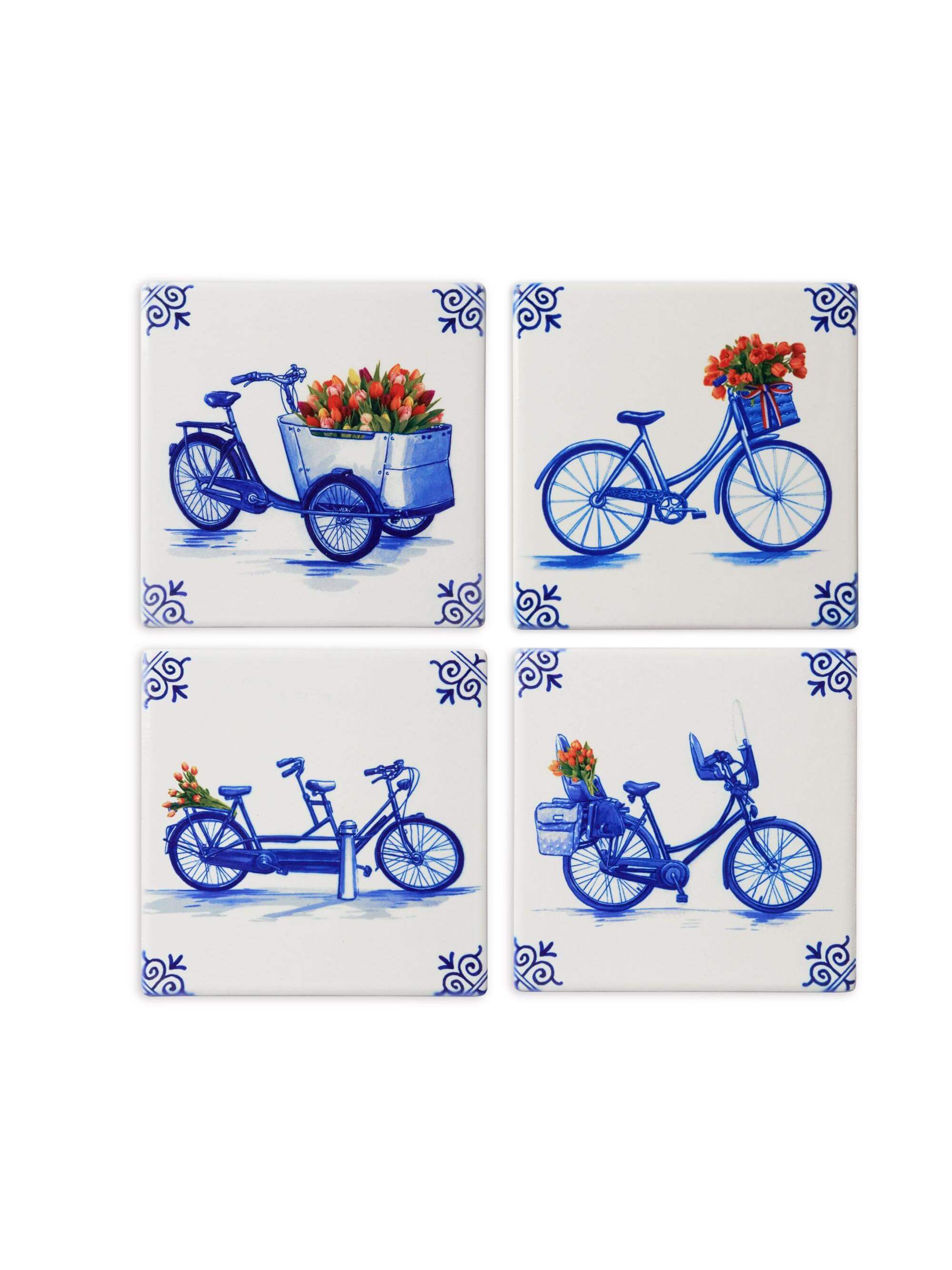 Onderzetters Fiets 4 st.