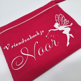 Tasje voor vriendenboekje