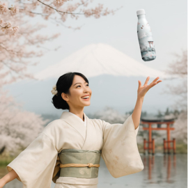 Izy bottles Sakura Dreams
