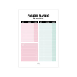 Notepad | Financial planning
