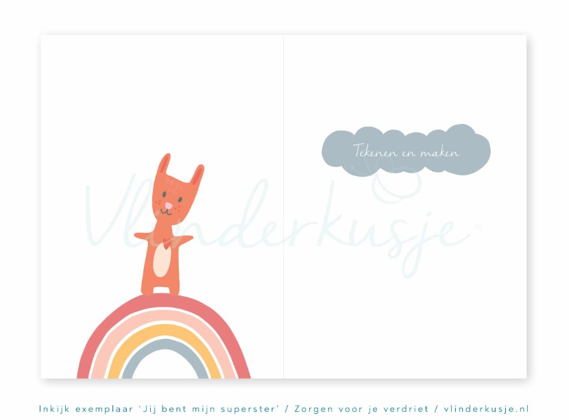 Kinderboekje bij verlies | Jij bent mijn superster