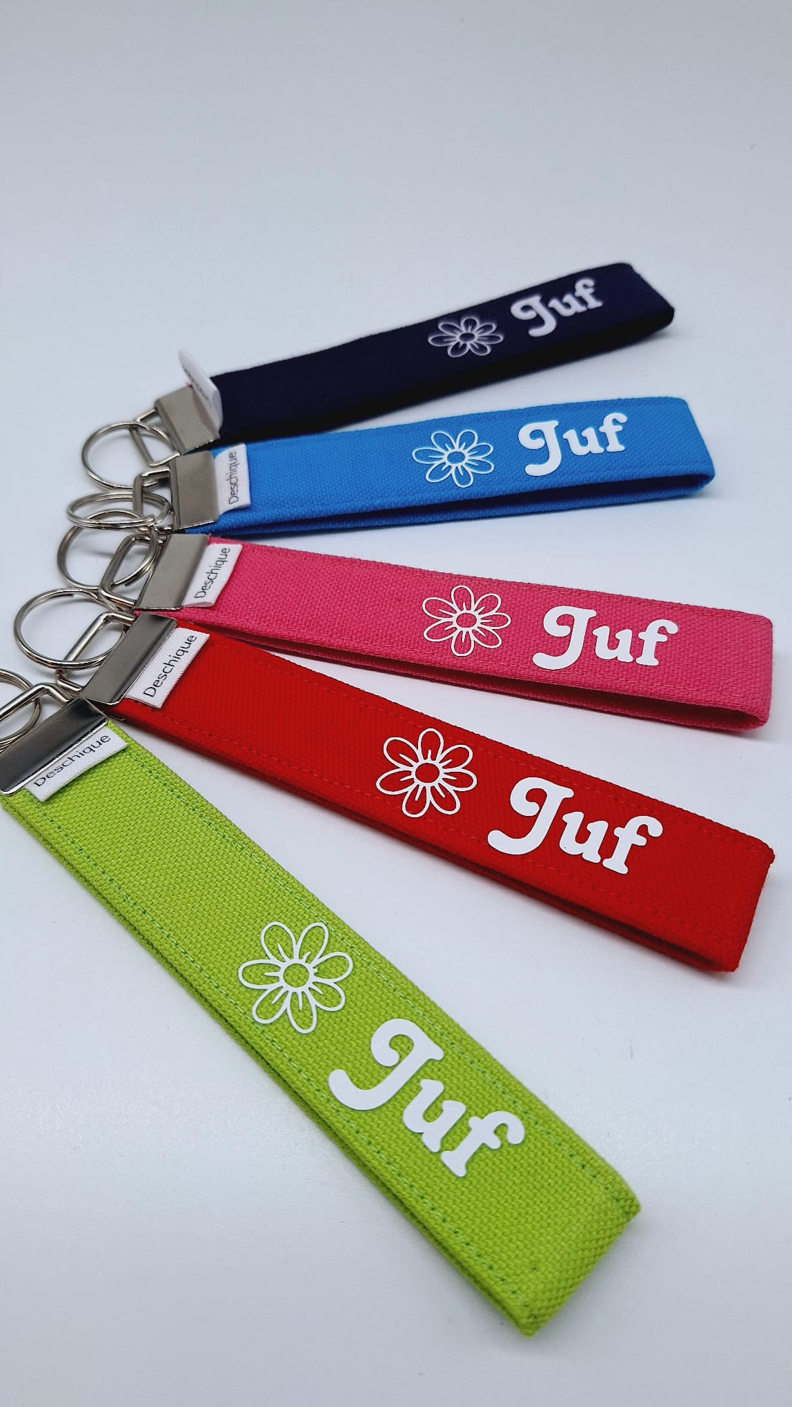Juf sleutelhanger