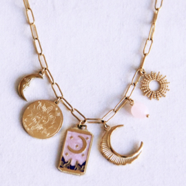 Charme ketting "Moon Child"