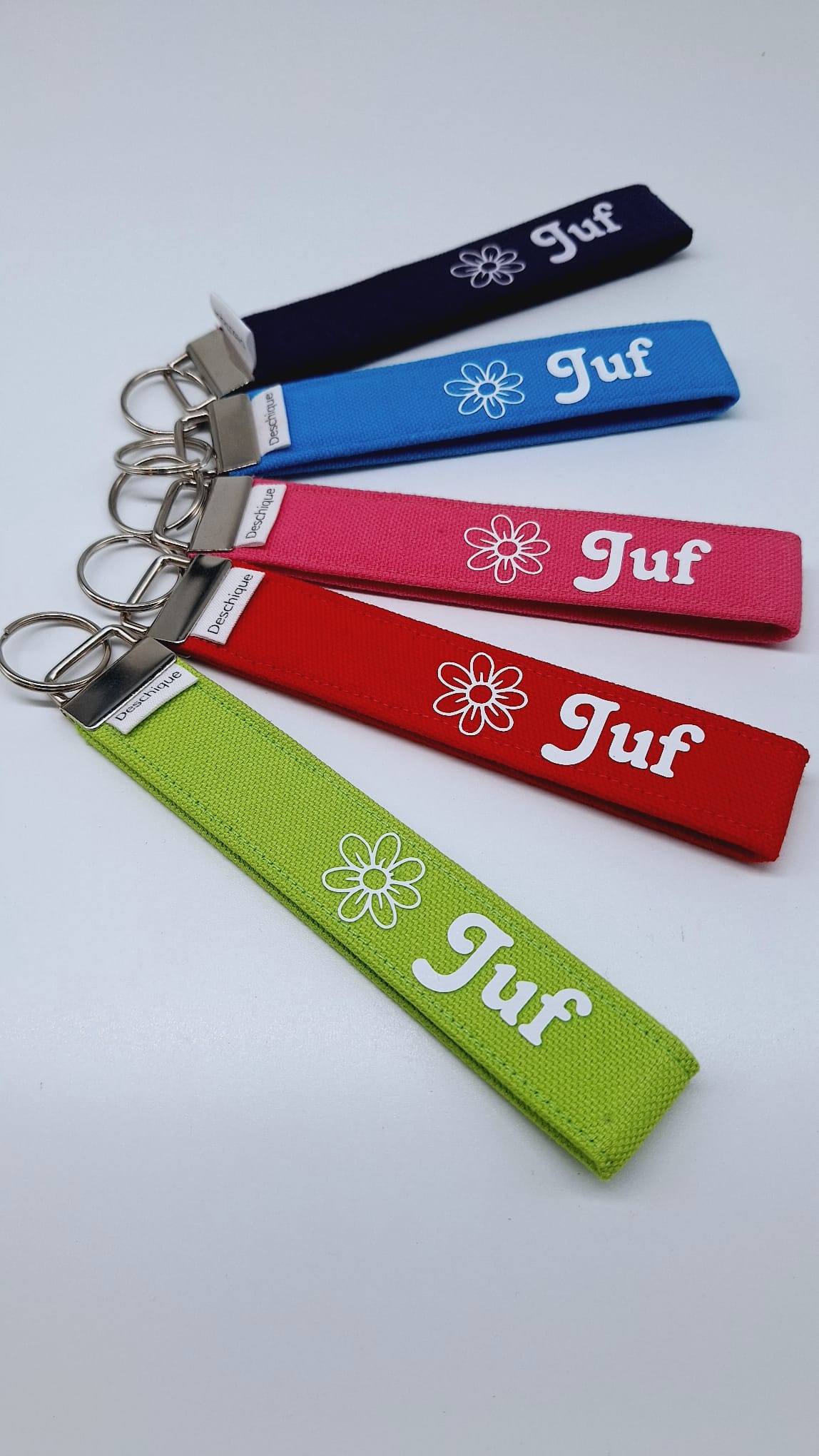 Juf sleutelhanger