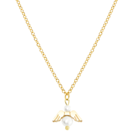 Collier "een engel voor jou" goud