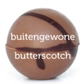 Chocolade bikkels in koker