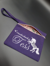 Tasje voor vriendenboekje