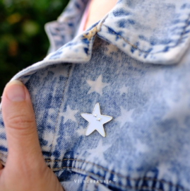 Pin op kaartje "mooiste ster"