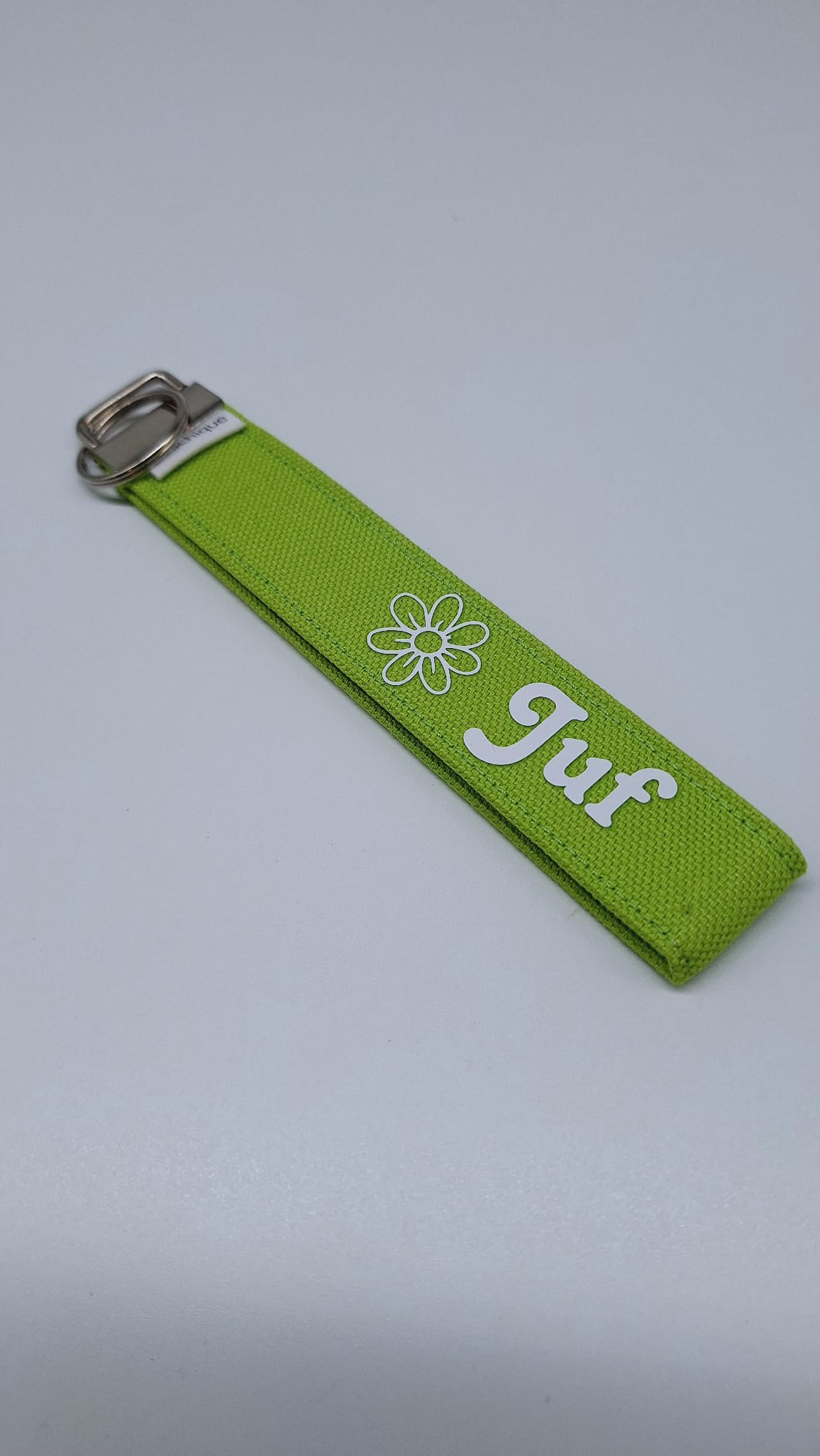 Juf sleutelhanger