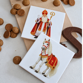 Sinterklaas tegeltjes diverse varianten