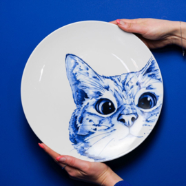 Wandbord Poes