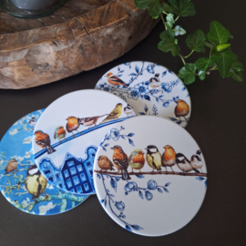 Onderzetters bosvogels