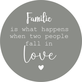 Muurcirkel family love