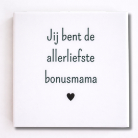 Tegeltje met Tekst | Keramiek Cadeau Tegeltje