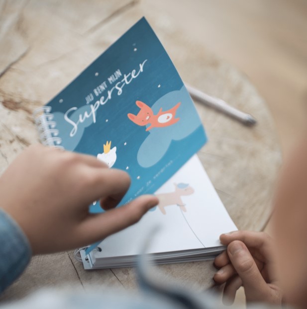 Kinderboekje bij verlies | Jij bent mijn superster