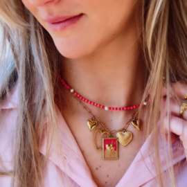 Charme ketting "love"