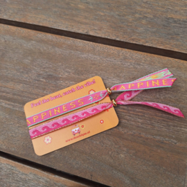 Festival armbandjes op kaartje