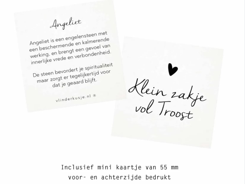 Zakje vol troost | Angeliet