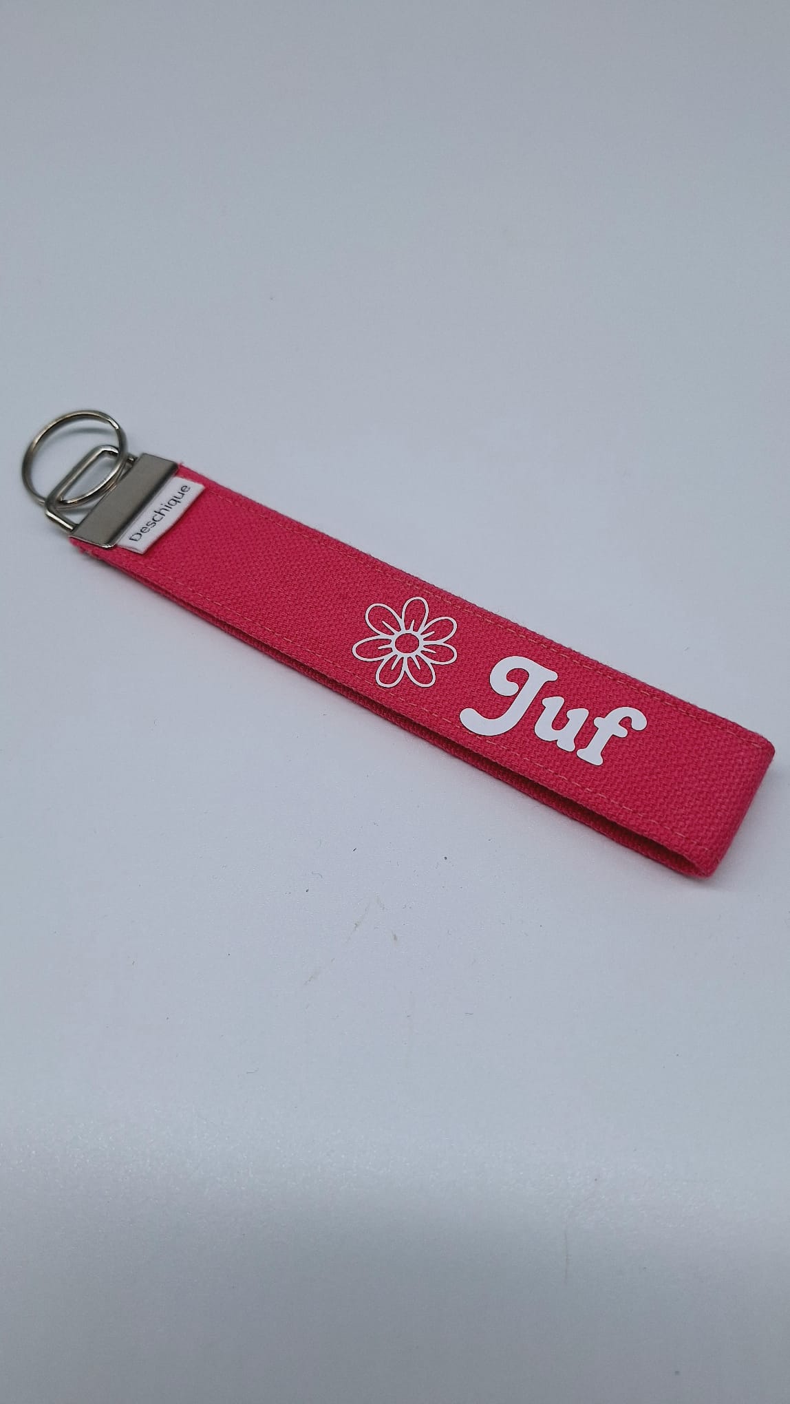 Juf sleutelhanger
