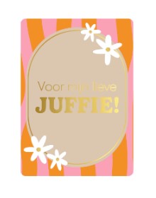 Kaartje voor de juf