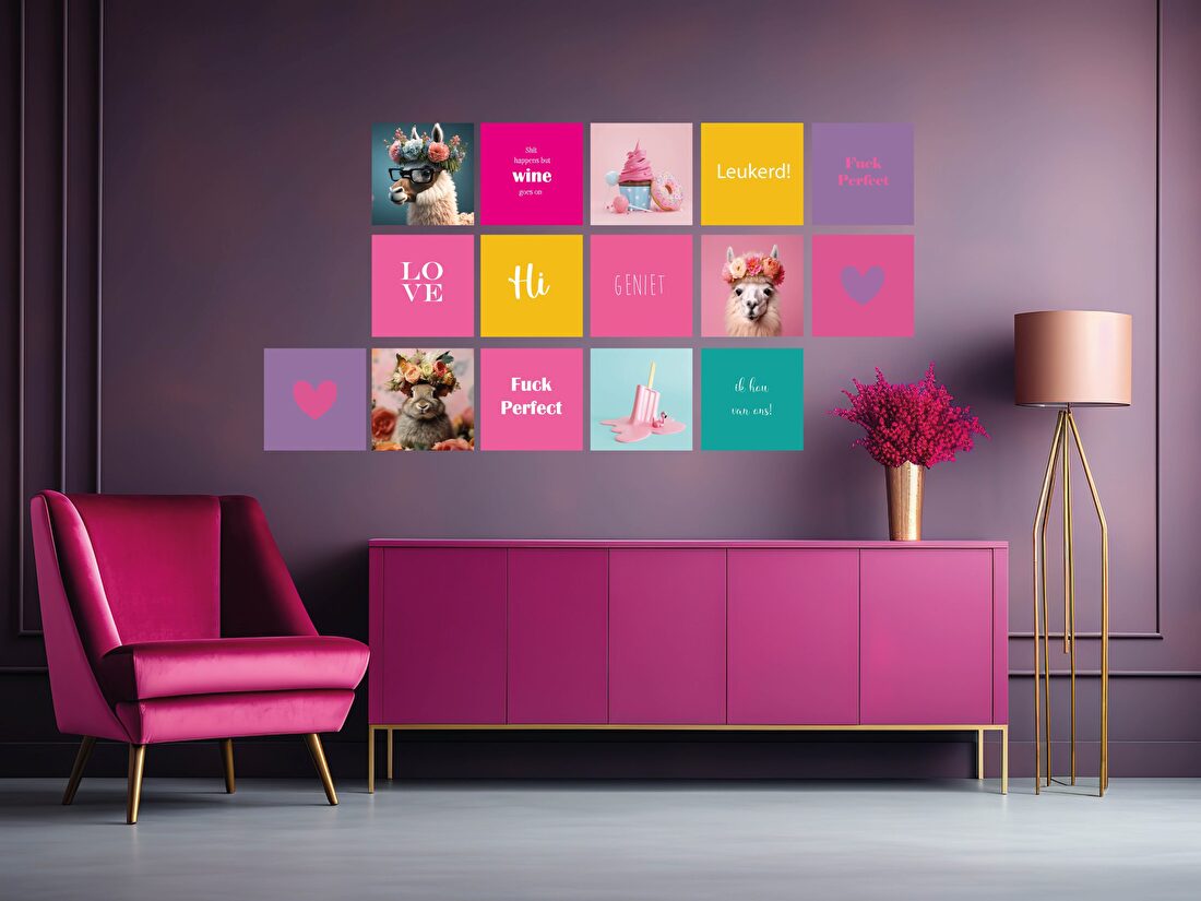 Unieke wanddecoratie, stijlvolle eyecatchers, moderne en tijdloze muurkunst, perfect voor een sfeervol en persoonlijk interieur.