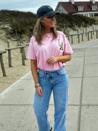 L.A  Inner Peace T-shirt Pink