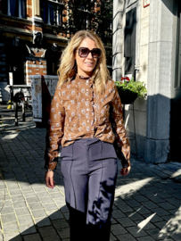 Blouse Nirka Brown