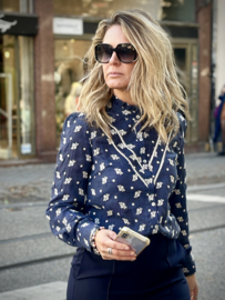 Lara Blouse met gebloemd borduurwerk