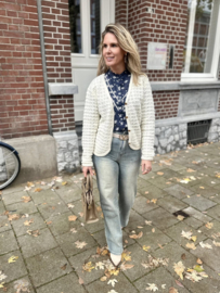 Lara Blouse met gebloemd borduurwerk